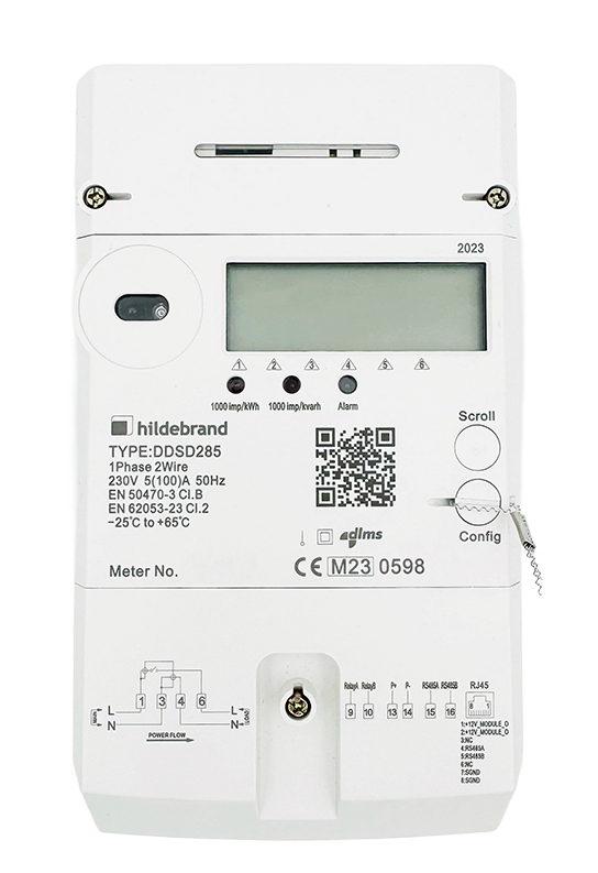 Hildebrand Single Phase Electricity Meter