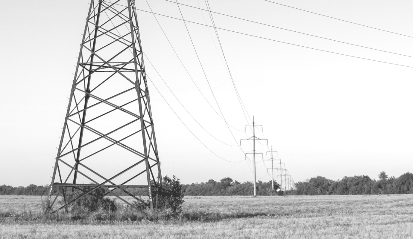 Electricity pylons