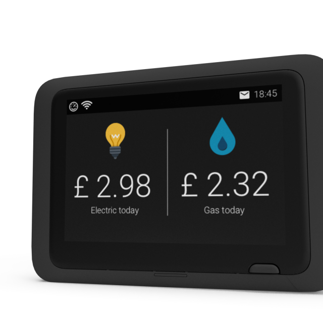Glow Display CAD for Smart Meters